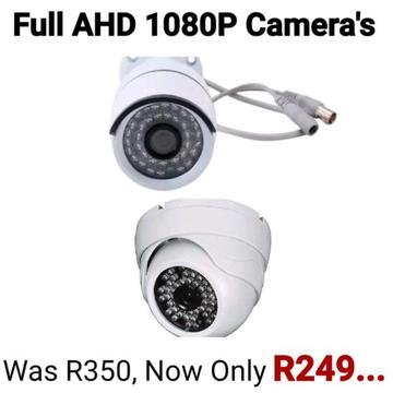 **ON SPECIAL** Full AHD 1080P Camera's