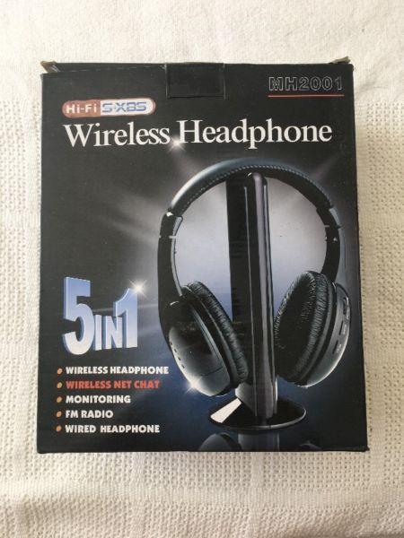 5 in 1 Wireless Headphones