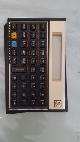 HP12c calculator (for use on CFA exam)