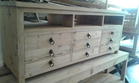 Custom made TV stands reclaimed oregon give us your design or come to our workshop see what we have