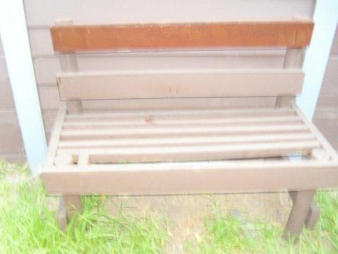 Sitting bench for the garden