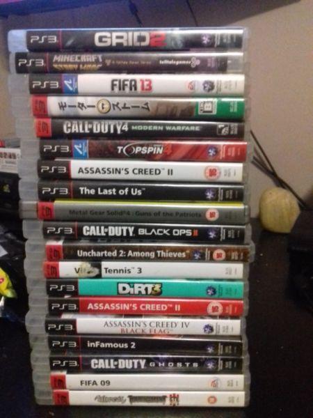 PS3 GAMES FOR SALE