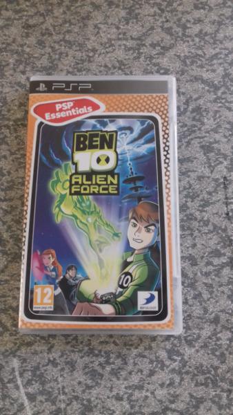 Psp game BEN 10 alien force