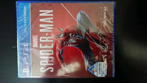 Spiderman(Still Sealed) Playstation 4 PS4 game for sale