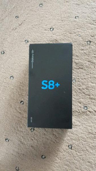 Samsung Galaxy S8+ With Box For Sale
