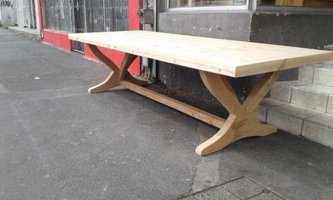 Quality solid affordable reclaimed Oregon Tables