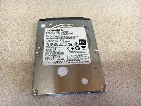 Toshiba Hard Disk 2,5 inch for Notebooks