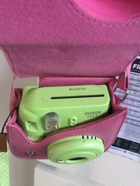 Instax Polaroid camera and pouch for sale
