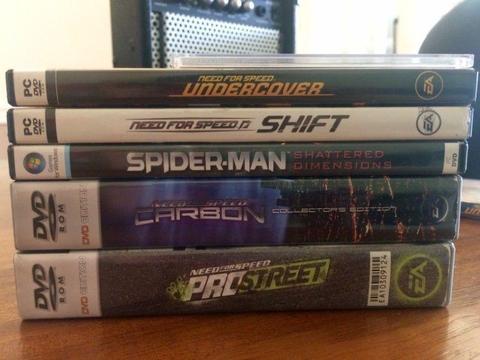 PC GAMES FOR SALE