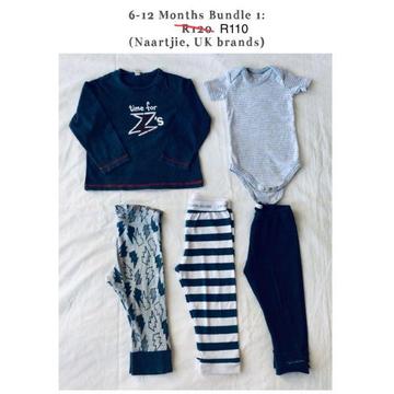PRICES REDUCED: Boys 6-12 Month Clothing