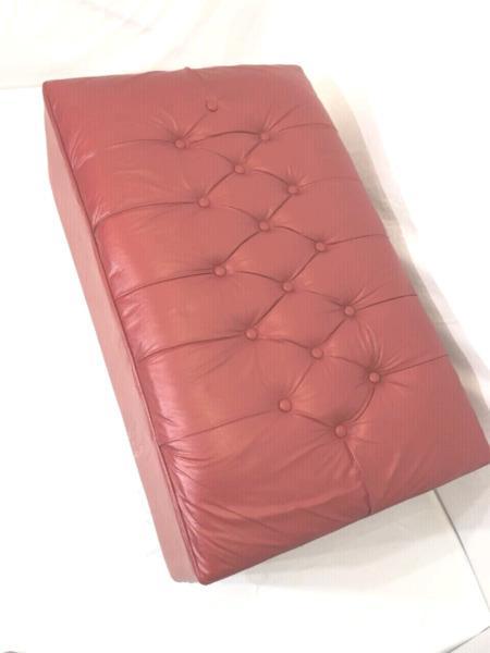 SMALL RED COUCH/ SOFA