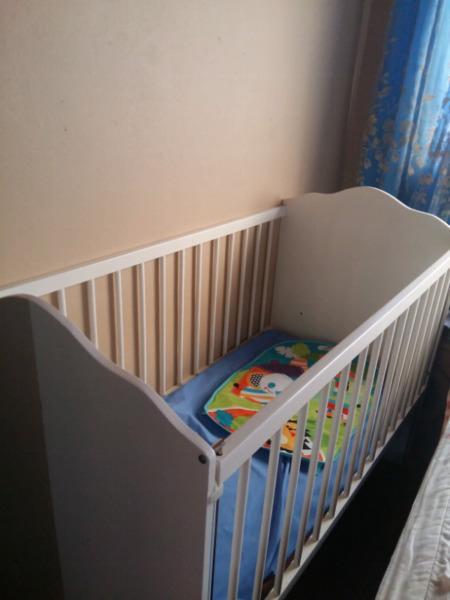 Wooden baby cot for Sale R800.00