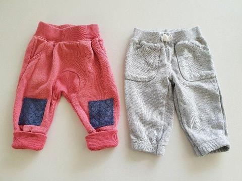 Boys track pants 3 to 6 months