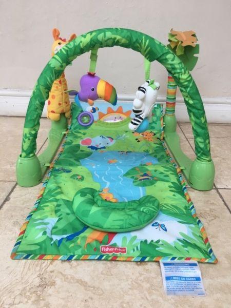 Fisher price musical play gym (jungle theme)