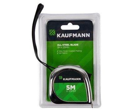 Kaufmann - All Steel Blade Tape Measure - 25mm x 5M