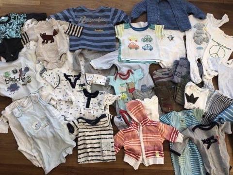 Baby boys clothes 0-12 months
