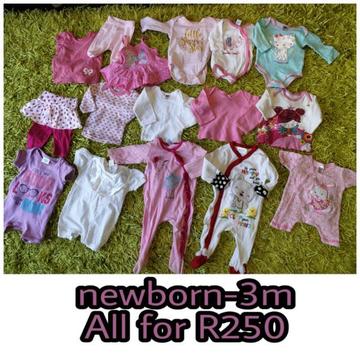 Newborn-6 clothes