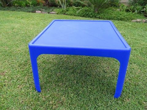 Kids Blue Large Plastic Table