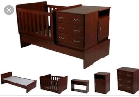 Room in a box - Bed, Cot and more (pic not correct color)
