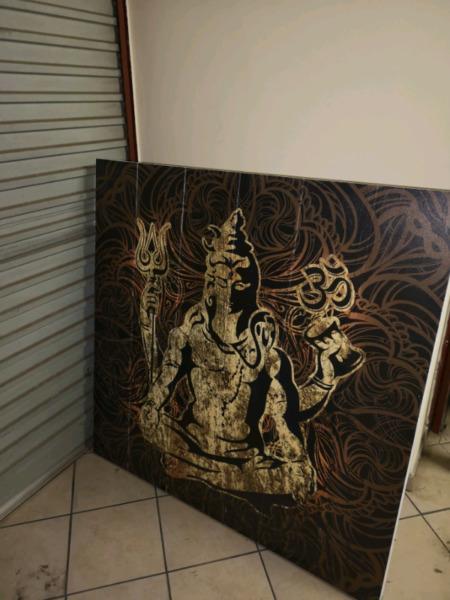 Solid wood artwork for sale