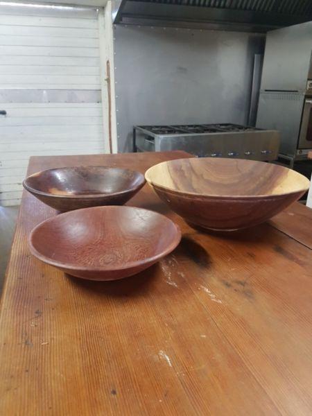 Variety wooden bowls & boards
