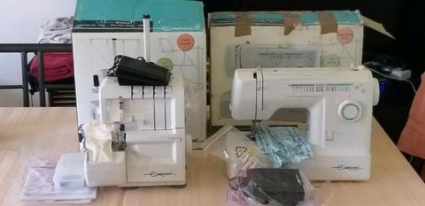 Empisal 760C overlocker and empisal 120A sewing machine
