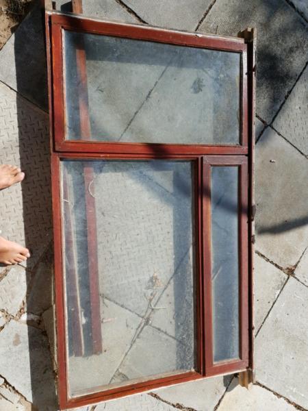 Wooden frame window