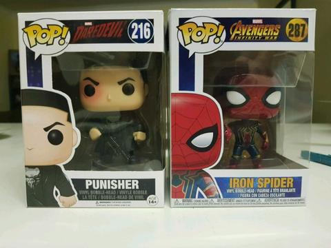 POP! Vinyl Spiderman & Punisher