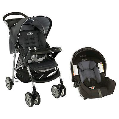 GRACO MIRAGE PLUS TRAVEL SYSTEM “CHARCOAL”