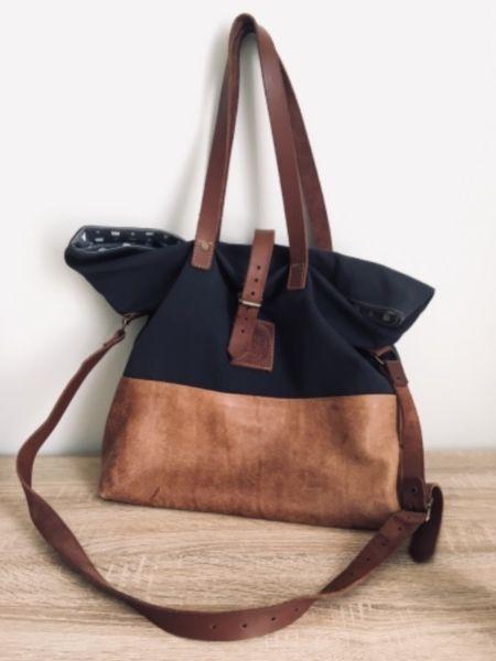 Freedom of Movement leather bag