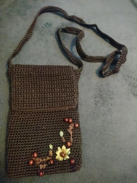 Hand made sling bag (small) - for sale