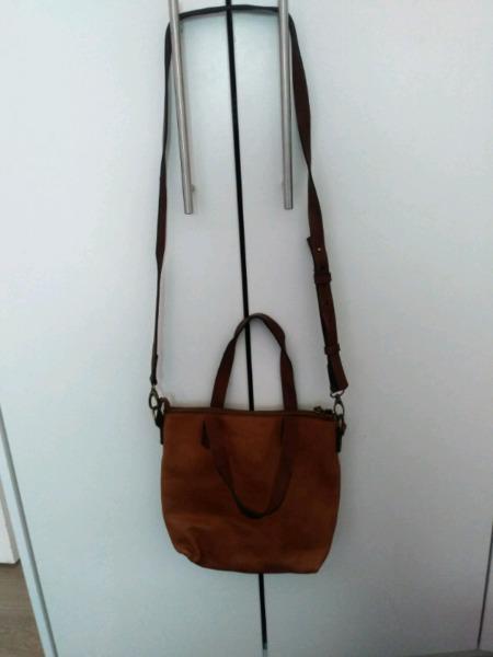 Genuine leather Old Khaki bag