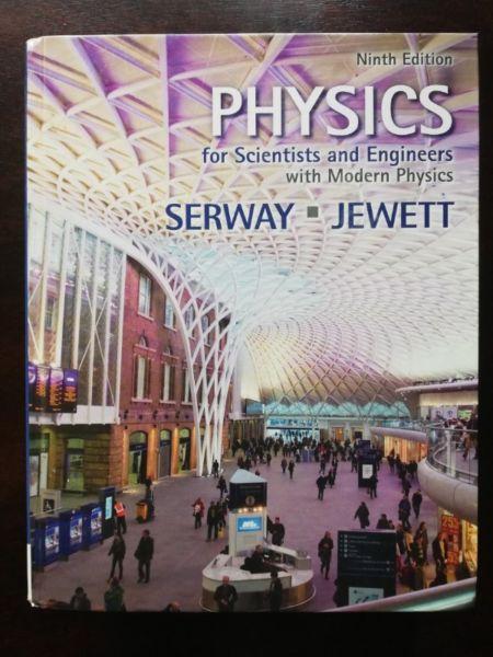 Physics for scientists and engineers 9th ed, textbook