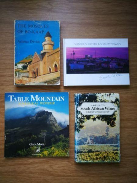 African and South African non-fiction second hand books (tourism, fishing, wines)