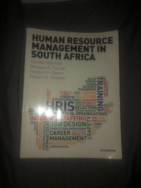 UNISA text book Human Resource Management in SA