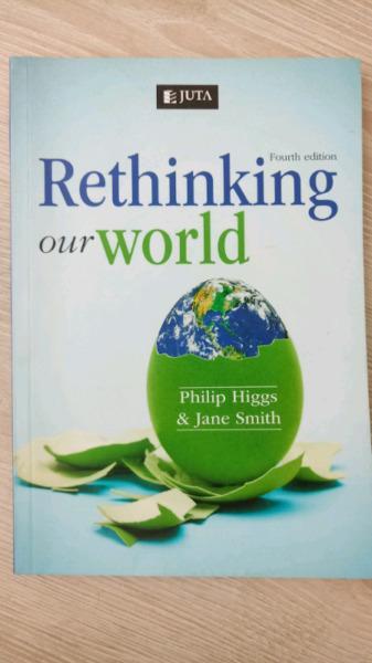 Rethinking Our World Book for Sale