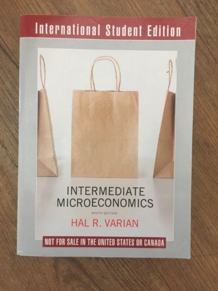 Intermediate Microeconomics 9th Edition - Varian - Ninth Edition