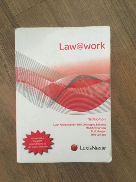 Law@work 3rd Edition - LexisNexis - Third Edition