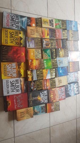 42 Books Wilbur Smith Full collection for R3500