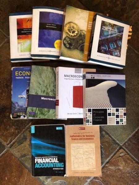 Economics, Finance 2nd hand textbooks