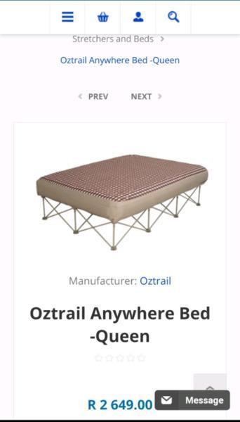 Oztrail Anywhere Queen bed
