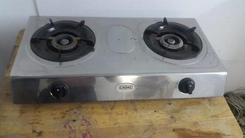Cadac 2 plate Stove with 9KG bottle