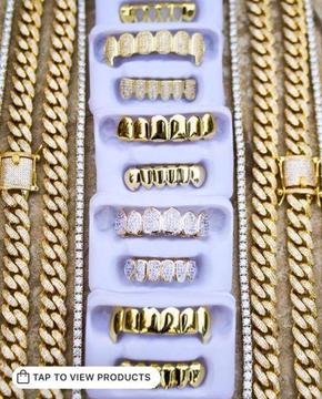 Grillz , Cuban links , bling Jewellery