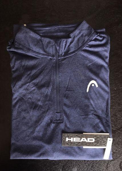 Lightweight HEAD Technical Running /Gym Top - Size L