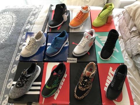 Various Brand New Sneakers for sale