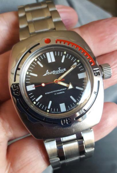 Vostok Amphibia Russian Retro Cool Automatic 200m Dive Watch