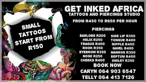Tattoos and piercings studio