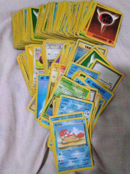 Lot of 250+ used pokemon cards