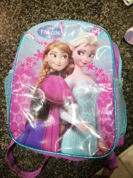 Frozen and Barbie backpack