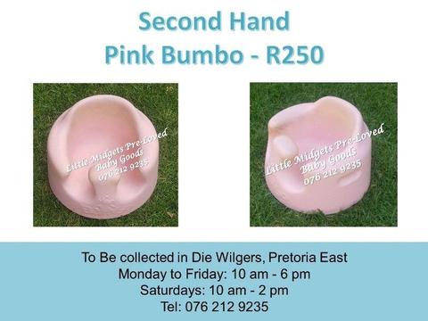 Second Hand Light Pink Bumbo